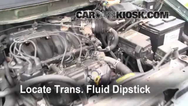 1999 Nissan Quest GXE 3.3L V6 Transmission Fluid Add Fluid